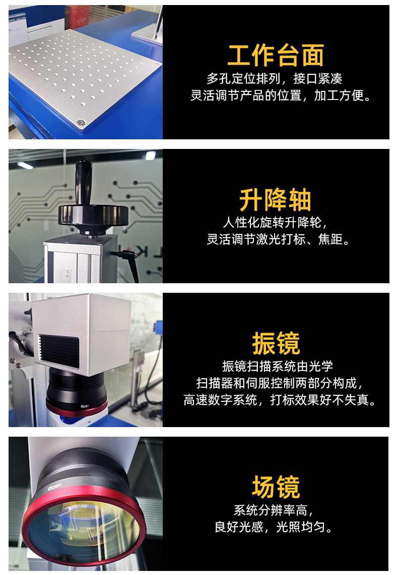 光纖激光打標(biāo)機(jī)部件解析